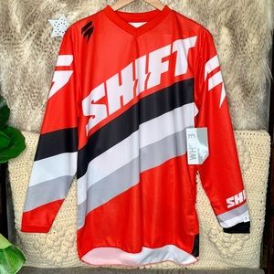 Shift Tarmac White Label Red Motocross Jersey